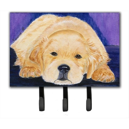 Carolines Treasures Golden Retriever Leash Holder or Key Hook SS8212TH68